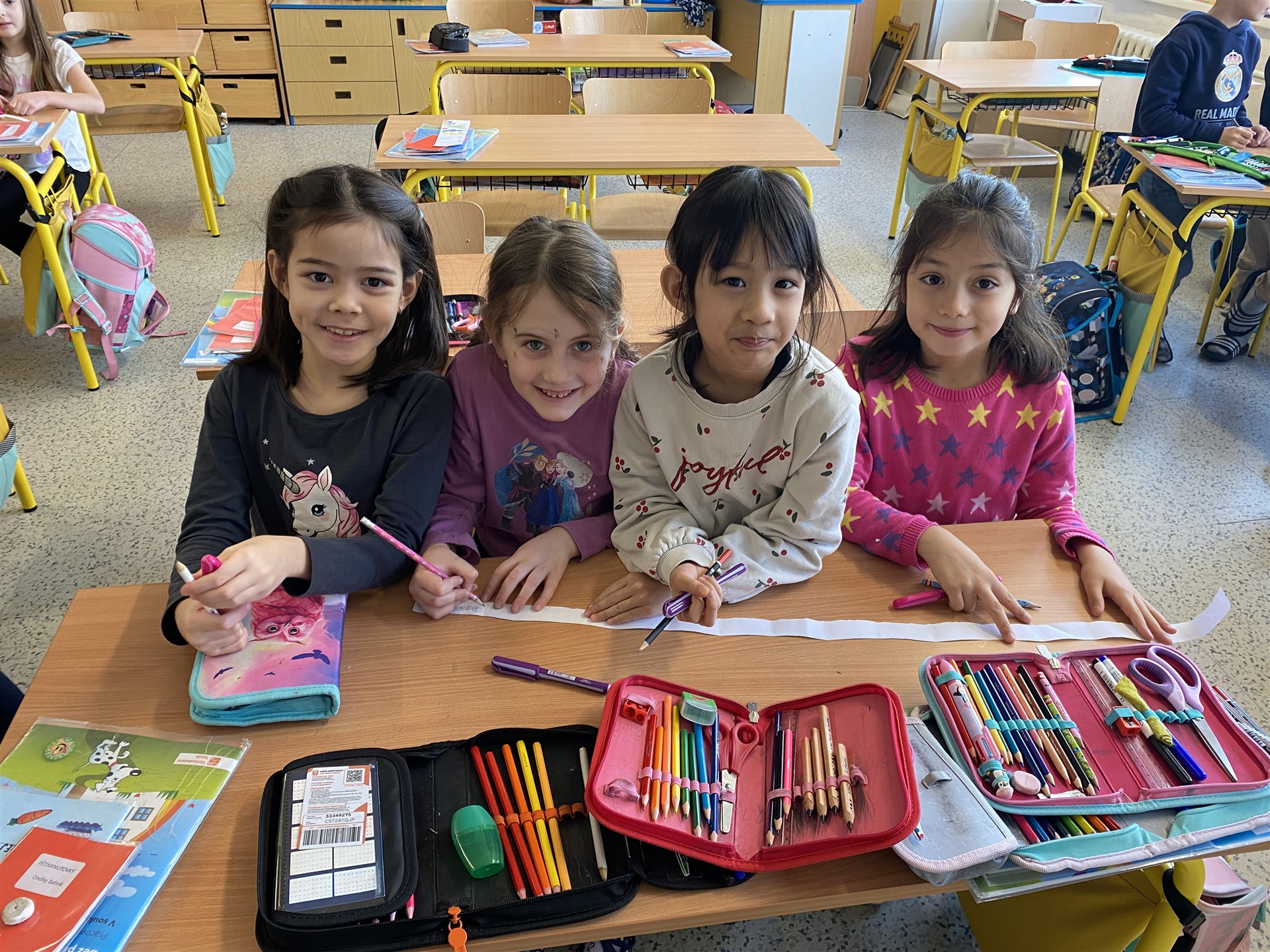 Početní hadi v 1. B - 20. 2. 2026