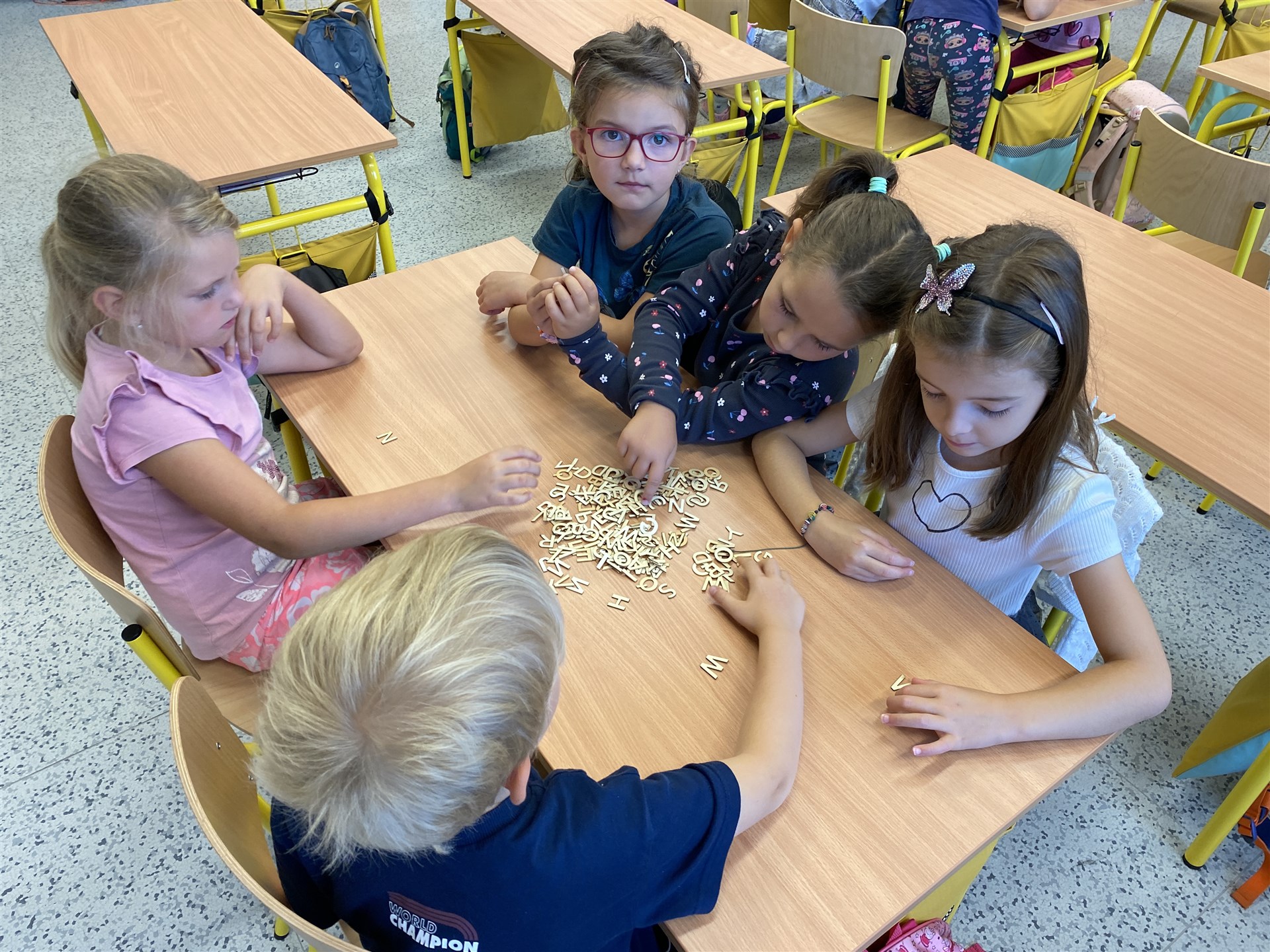 3. den adaptačního období v 1. B - 12. 9. 2025