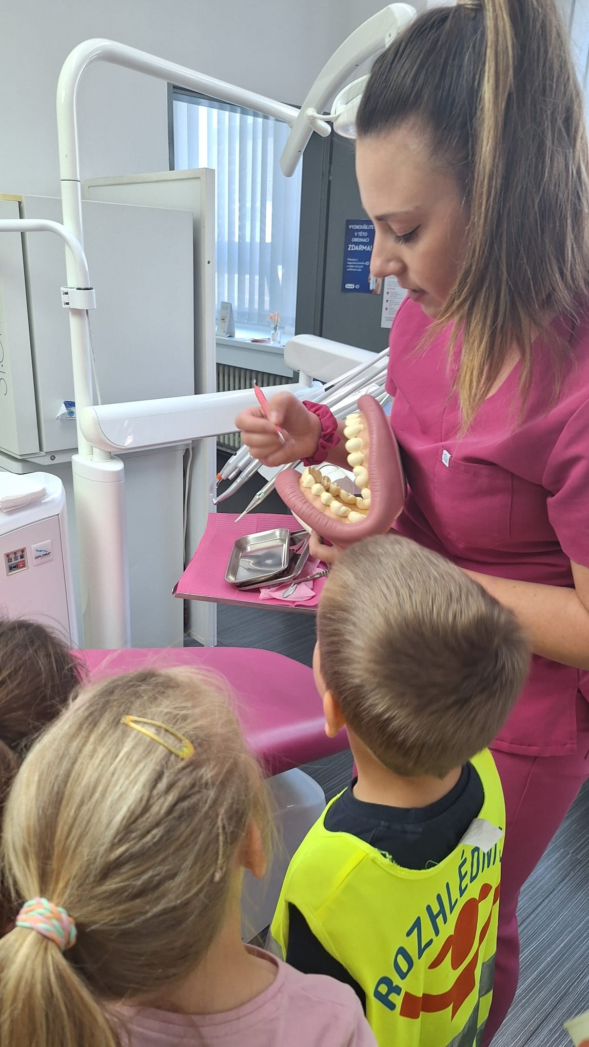 Návštěva v ordinaci dentální hygieny 
