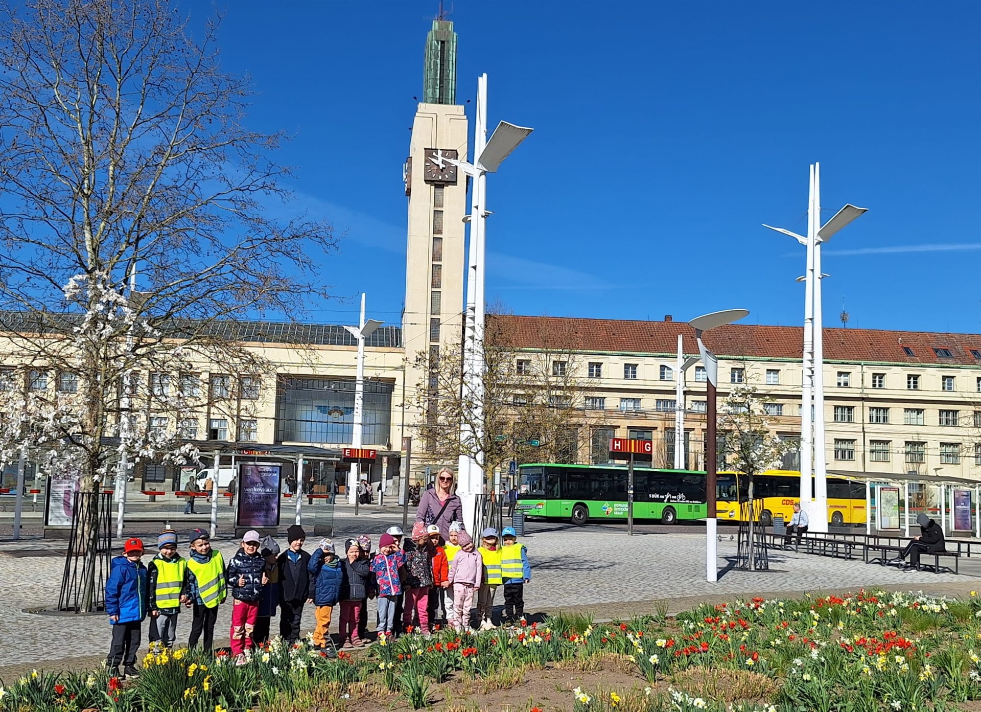Cesta na vlakové nádraží 