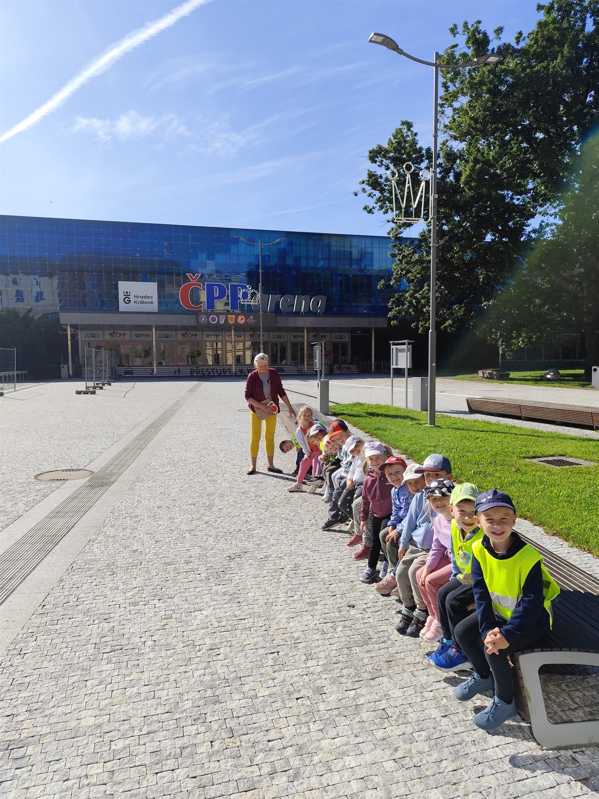 Výlet k zimnímu stadionu a k soutoku Labe a Orlice 