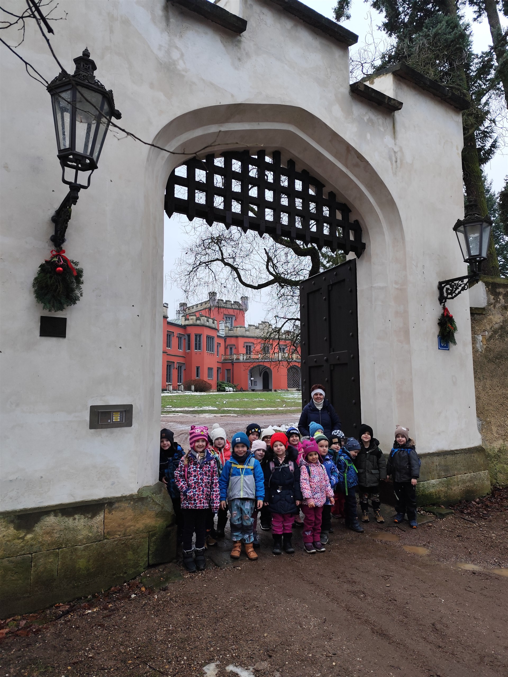 Vánoční výlet - Hrádek u Nechanic 